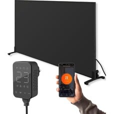 Vultec Zwart Infrarood Verwarmingspaneel 800 Watt met Wifi thermostaat