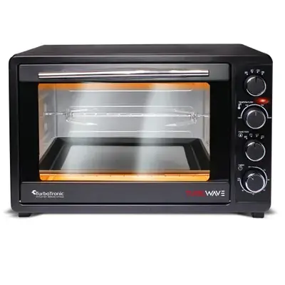TurboTronic Vrijstaande Oven EV45 - 45L - Zwart