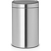 Brabantia Prullenbak Touch Bin 40L - Matt Steel
