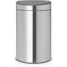 Brabantia Prullenbak Touch Bin 40L - Matt Steel