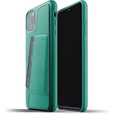 Mujjo Telefoonhoesje iPhone 11 Pro Max - Groen