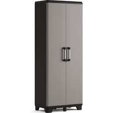Keter Opbergkast Pro - 68×39×173 cm - Zwart/Grijs