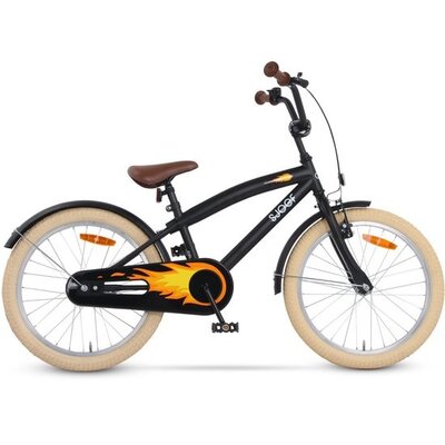 Sjoef Kinderfiets Cruise - 20 Inch - Mat Zwart