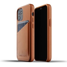 Mujjo Telefoonhoesje iPhone 12 Mini - Bruin