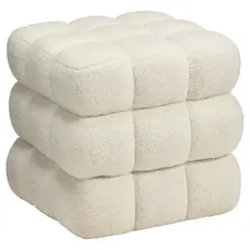 Kwantum Poef Rosa - Off-White