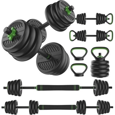 Tunturi Halterset & Dumbbels - 28kg