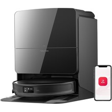 Roborock Robotstofzuiger Saros 10R - Zwart