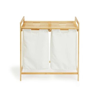 Lifa Bathing Bamboe Rek met Wasmanden - 73x64x33 cm
