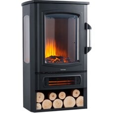 MOA Elektrische Sfeerhaard 2000W - Zwart