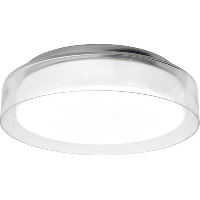 Highlight Plafondlamp Clear - Ø35 cm - Chroom