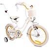 Sun Baby Kinderfiets Heart Bike - 16 Inch - Wit/Goud