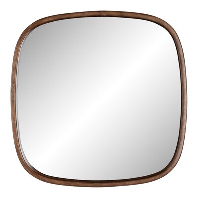 Housecraft Living Wandspiegel Nyko - 50x50x5cm - Bruin