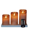 Anna's Collection LED Kaarsenset - 3 stuks