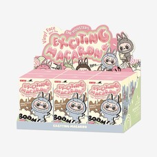 Pop Mart Labubu Verzamelbox - Exciting Macaron - 6 stuks