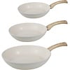 Cook & Pan Pannenset Go Ivory - 3 stuks - Creme