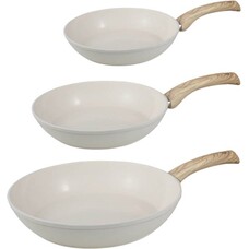Cook & Pan Pannenset Go Ivory - 3 stuks - Creme