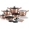 Berlinger Haus Pannenset 18-delig - Roségoud