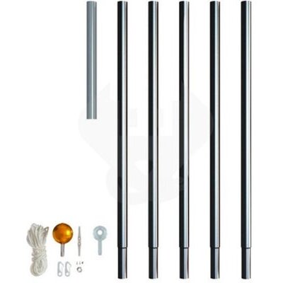 Twinkly Vlaggenmastkerstboom 6m