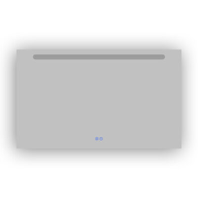 Atlantic Badkamerspiegel Delon - 60x100 cm - Chroom