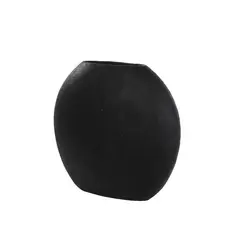 Light & Living Vaas Rayskin - 49,5x20x45 cm - Zwart