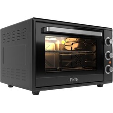 Ferre Vrijstaande Oven 60L - GFK-60TMO - Matzwart
