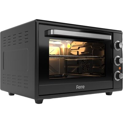Ferre Vrijstaande Oven 60L - GFK-60TMO - Matzwart