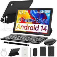 Hotlight Android Tablet C108 - 10.1 inch - 128GB - met Accessoires