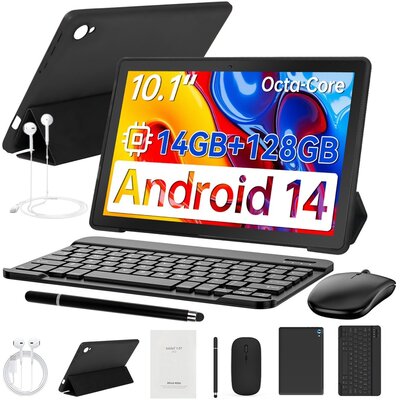 Hotlight Android Tablet C108 - 10.1 inch - 128GB - met Accessoires