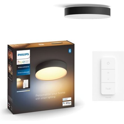 Philips Hue Plafondlamp Enrave - Zwart