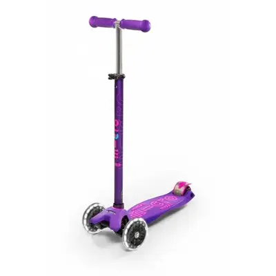 Micro Step Maxi Deluxe LED - Paars