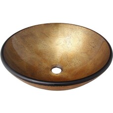 Saniclass Waskom Pesca - Ø42x14,5 cm - Bruinrood