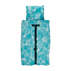 SNURK Dekbedovertrek Pool - 140x200/220 cm