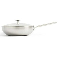 Royal van Kempen & Begeer Wokpan met Deksel 28 cm - Zilver