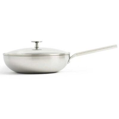 Royal van Kempen & Begeer Wokpan met Deksel 28 cm - Zilver