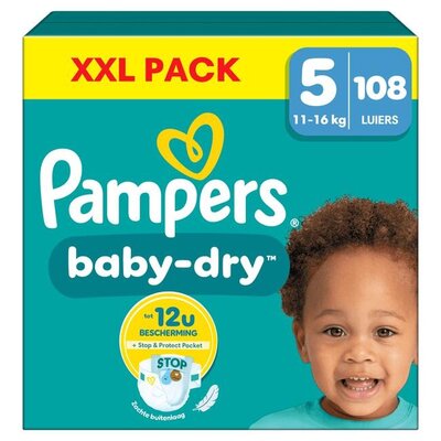 Pampers Luiers Baby-Dry - Maat 5 - 108 stuks