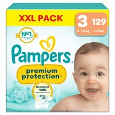 Pampers Luiers Premium Protection - Maat 3 - 129 stuks