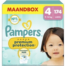 Pampers Luiers Premium Protection - Maat 4 - 174 stuks