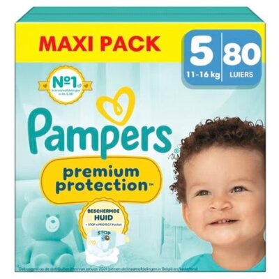 Pampers Luiers Premium Protection - Maat 5 - 80 stuks