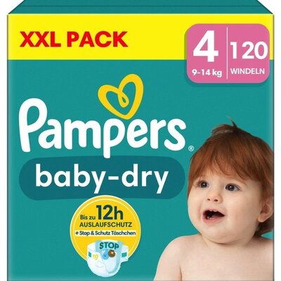 Pampers Luiers Baby Dry - Maat 4 - 120 stuks