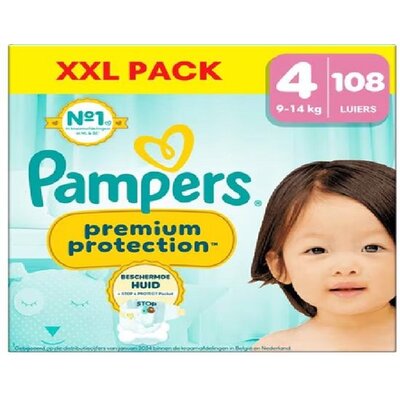 Pampers Luiers Premium Protection - Maat 4 - 108 stuks