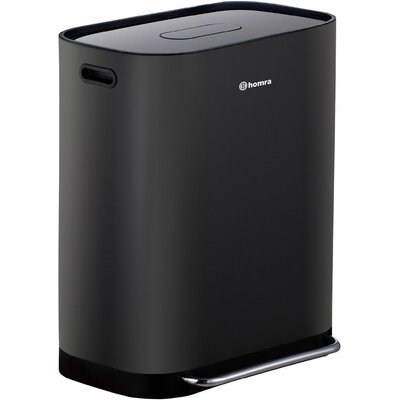 Homra Prullenbak Rockx 60L - Zwart