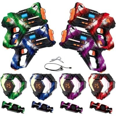 Savorelle Lasergame Set - voor 4 Personen