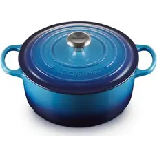 Le Creuset Braadpan Signature - 26 cm - Blauw