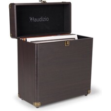 Audizio Vinyl Platenkoffer RC32 - Donkerbruin