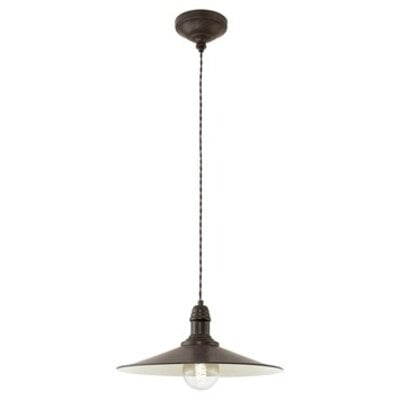 Eglo Hanglamp Stockbury - Ø36 cm - Bruin