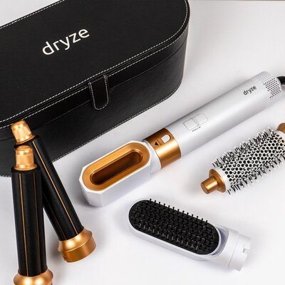 Dryze Multistyler 5-in-1 - Wit/Goud