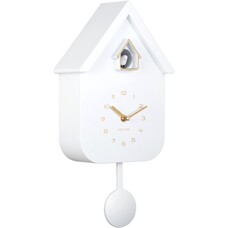 Karlsson Wandklok Solo Color Cuckoo - Wit