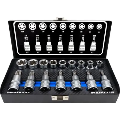 HASKYY Doppenset Torx - 16-delig