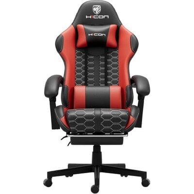 HICON Gaming Stoel Lambeth - Rood/Zwart