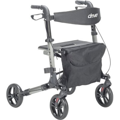 Drive Devilbiss Rollator Opvouwbaar Moka - Grijs